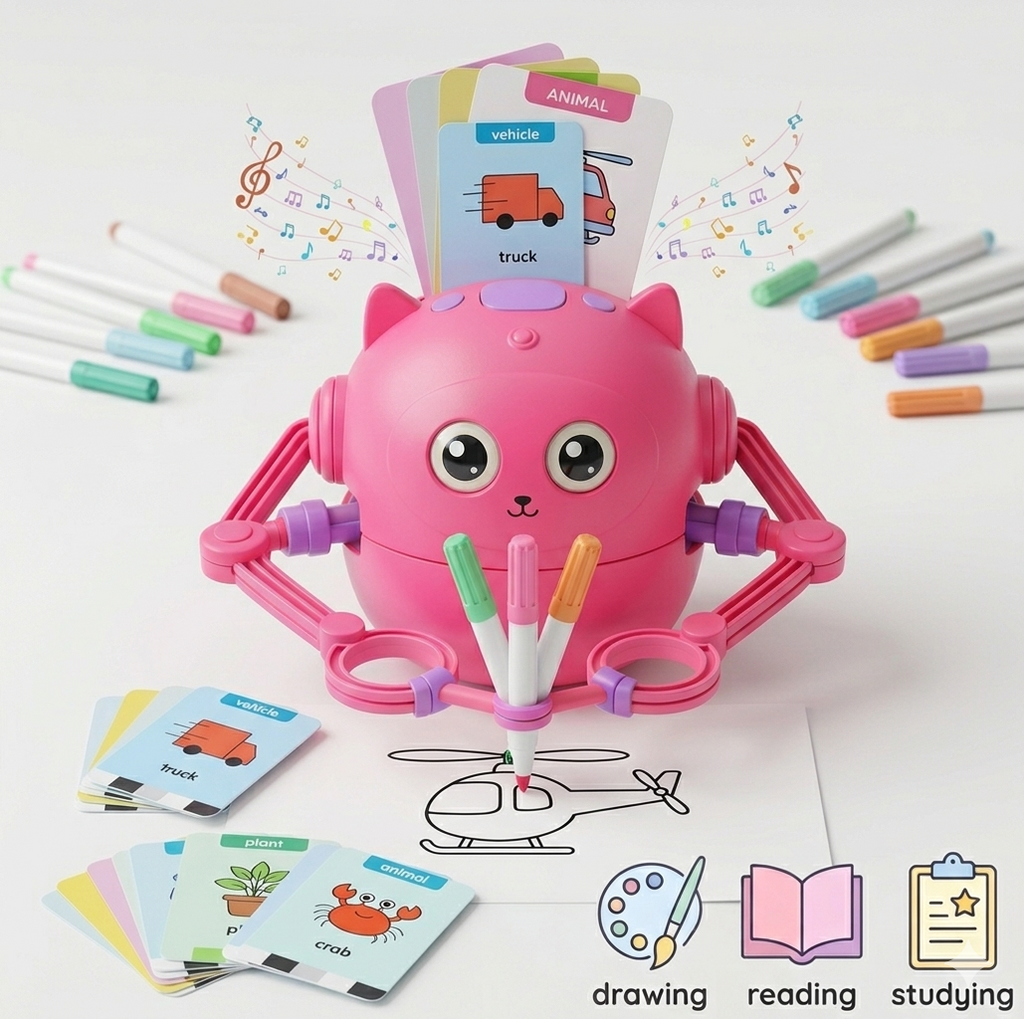 DrawzyBot™ – Creative Drawing Robot for Kids