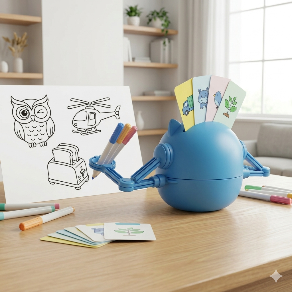 DrawzyBot™ – Creative Drawing Robot for Kids