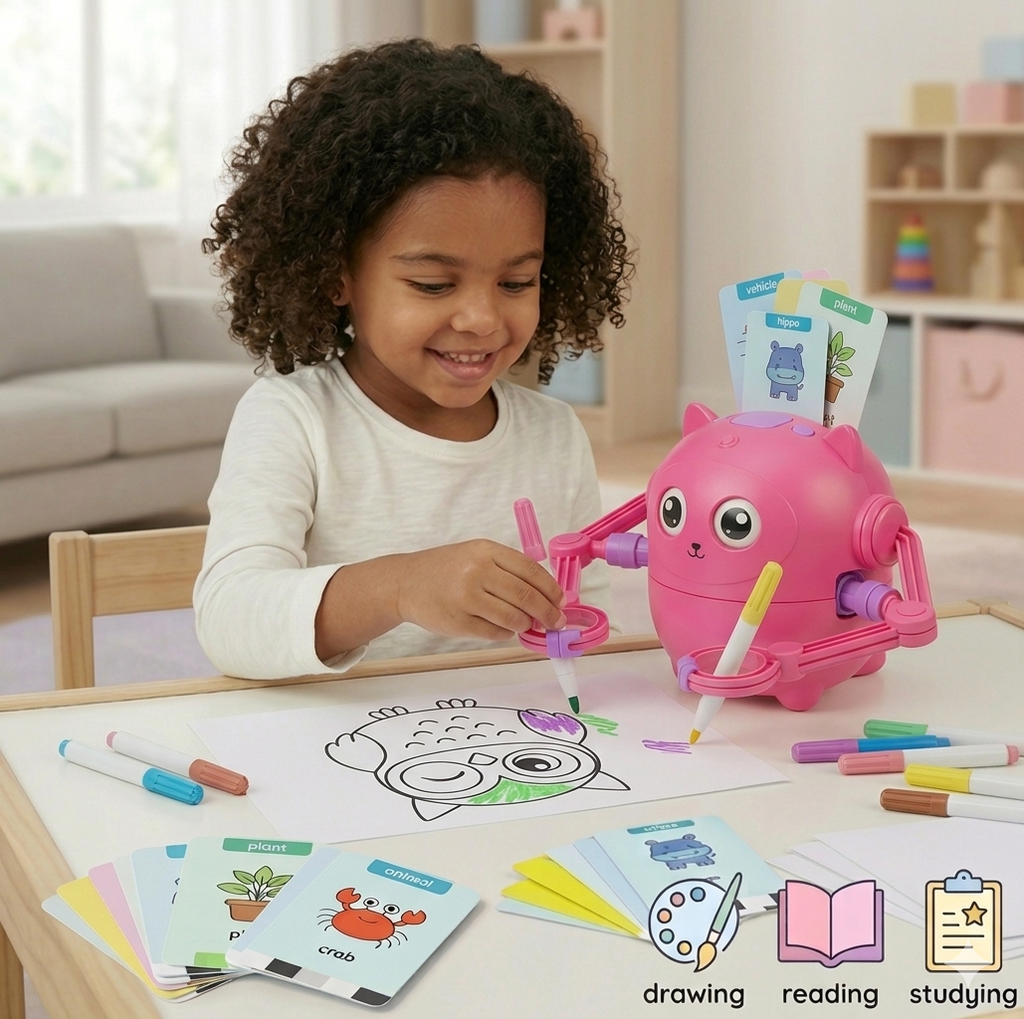 DrawzyBot™ – Creative Drawing Robot for Kids