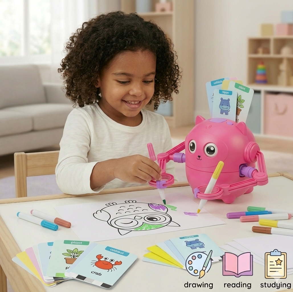 DrawzyBot™ – Creative Drawing Robot for Kids